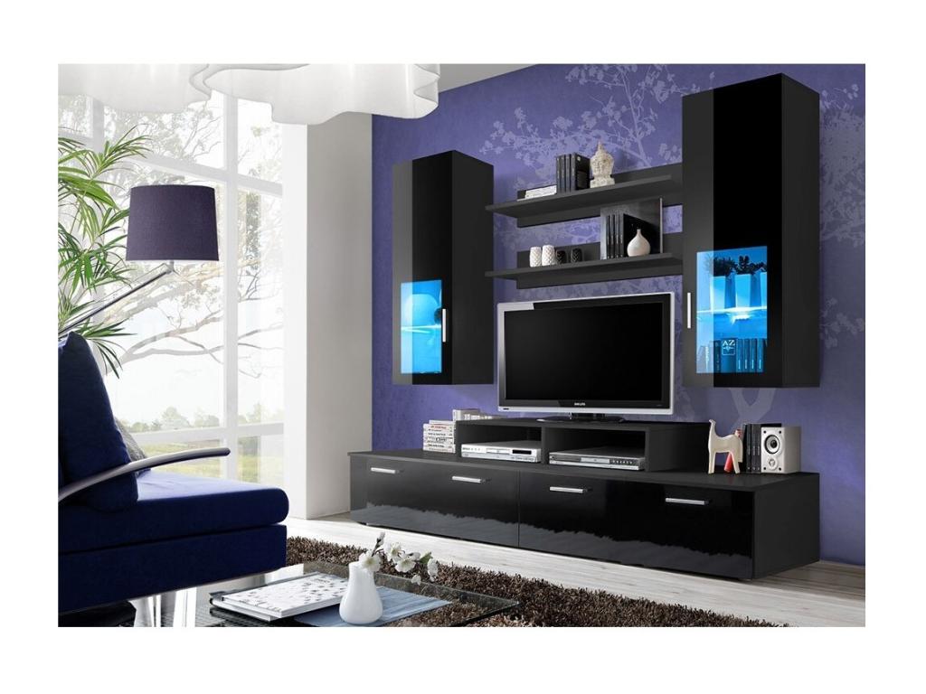Black TV Stand