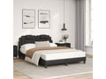 Black Faux Leather Mattress, 120 x 200 cm