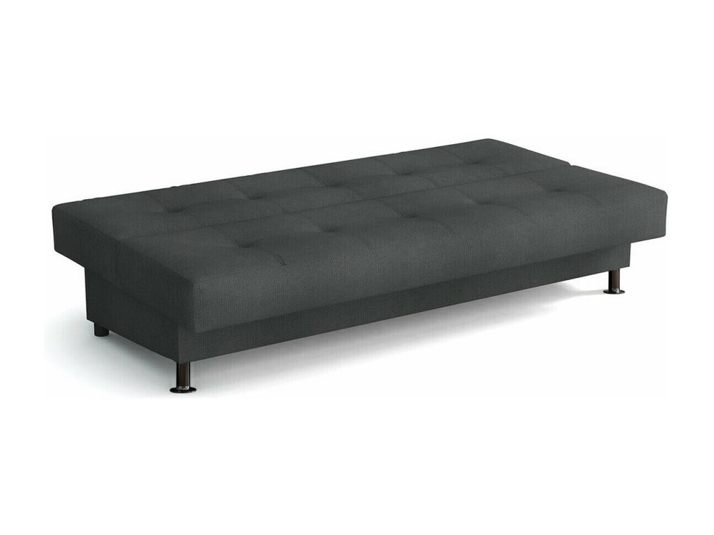 Gray Sofa Bed, 90 x 193 x 85 cm