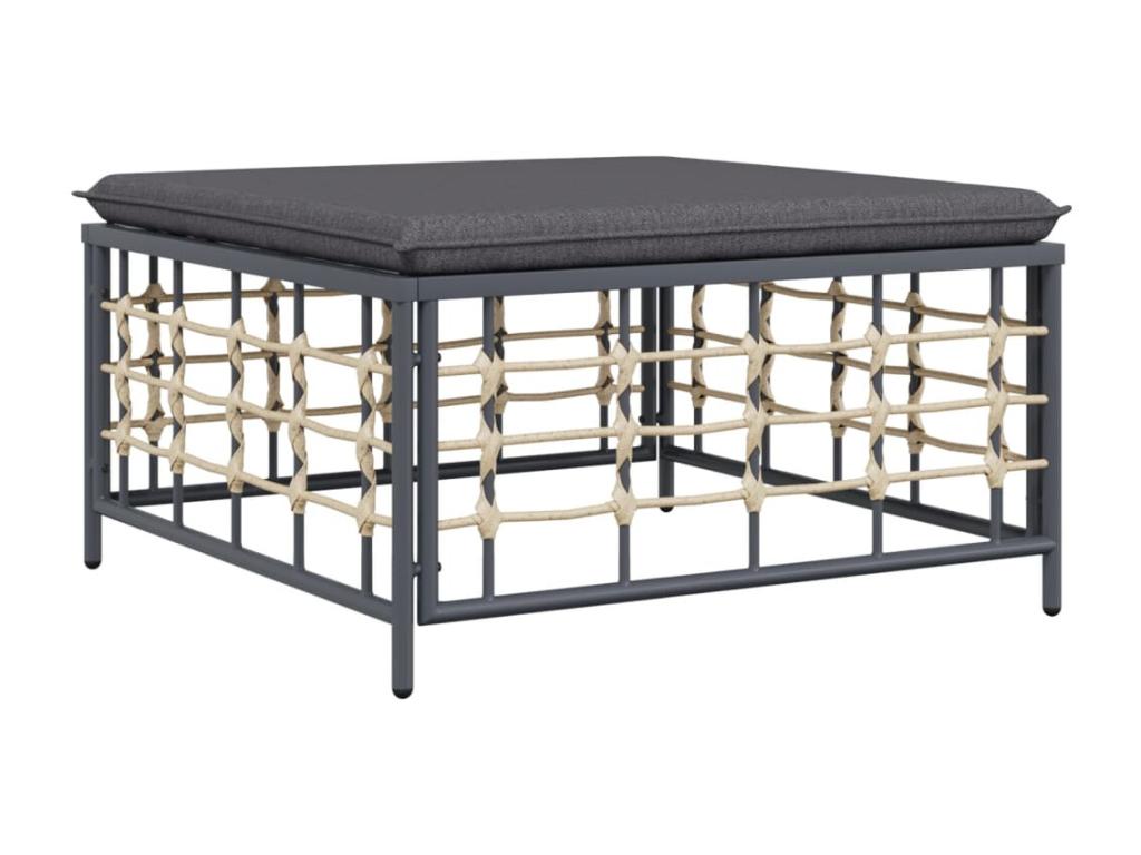 Gray Woven Resin Wicker Outdoor Furniture Set - dlz1766582379741