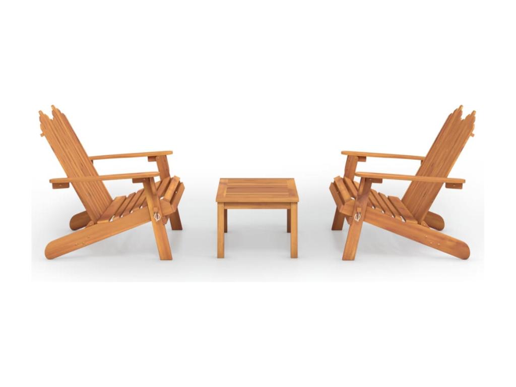 Brown Outdoor Furniture Set