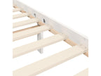 White Solid Wood Bed Frame - dlz1766582343234