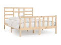 Brown Solid Wood Mattress, 160 x 200 cm