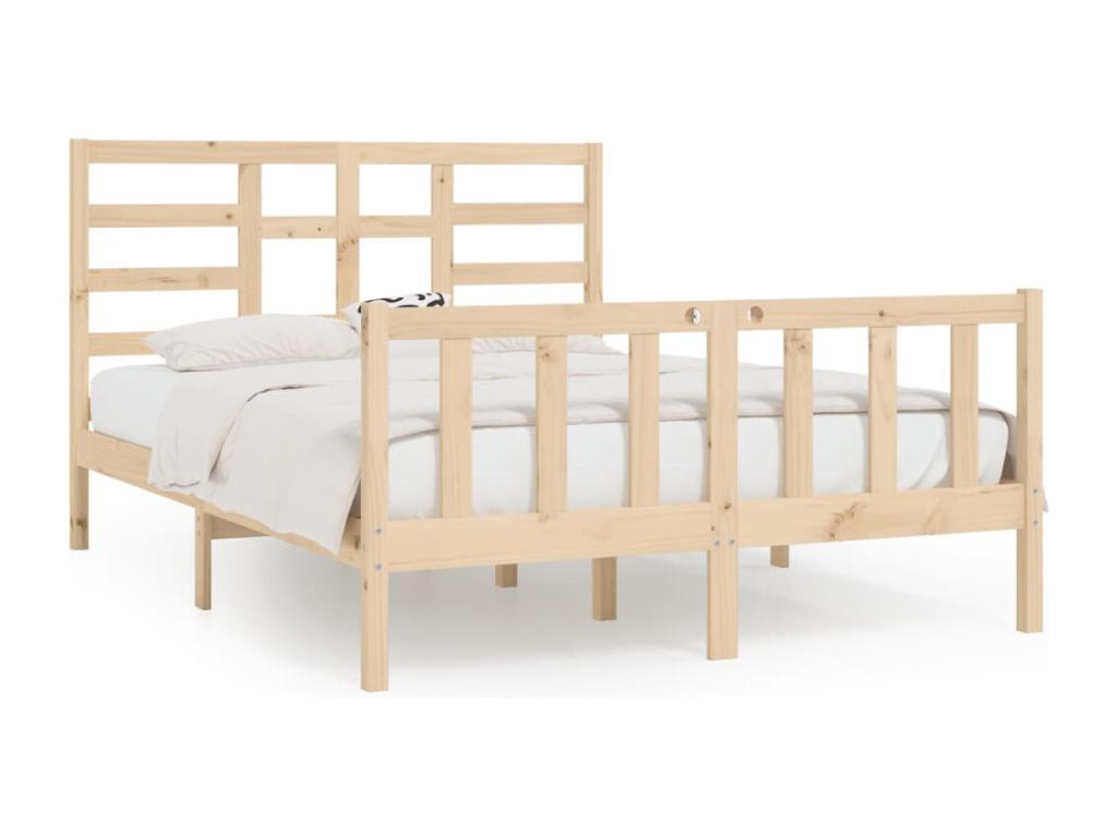 Brown Solid Wood Mattress, 160 x 200 cm