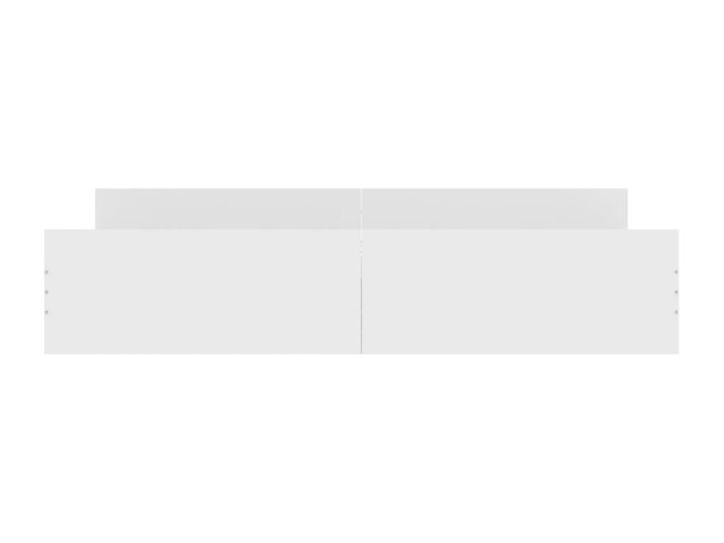 White Bed Frame, 200 x 200 cm