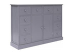 Gray Sideboard, 113 x 30 x 79 cm
