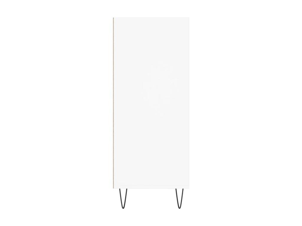 White Engineered Wood Sideboard, 57 x 35 x 90 cm