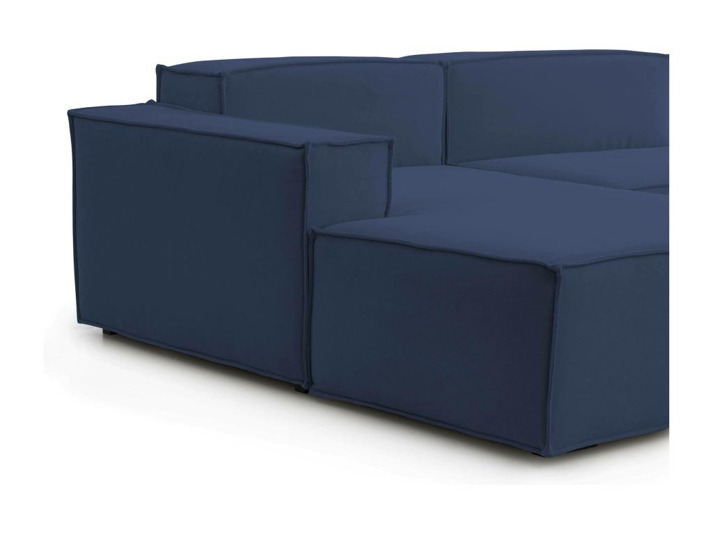 Blue Fabric Sofa