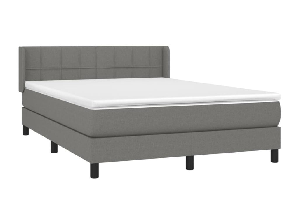 Gray Fabric Mattress, 140 x 190 cm