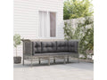Gray Woven Resin Wicker Outdoor Furniture Set - dlz1766582584564