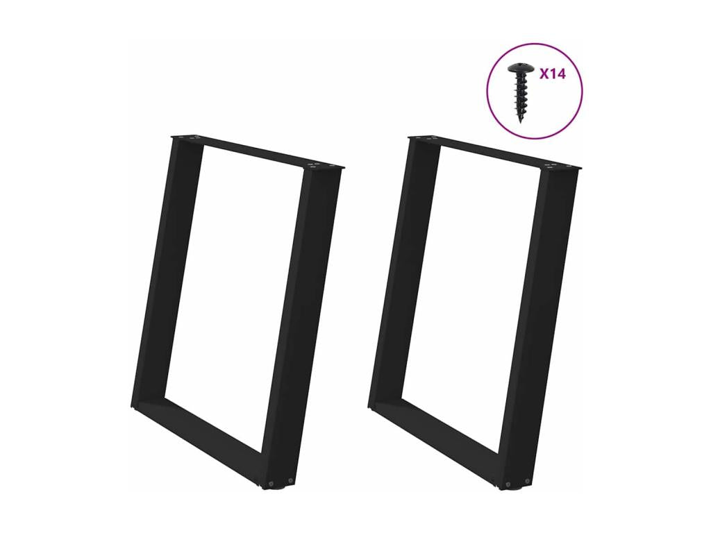 Brown Oak Wood Dining Table