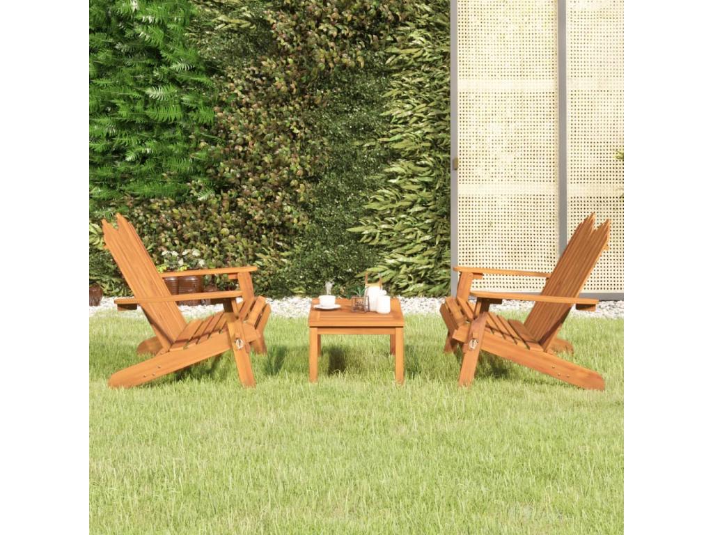Brown Outdoor Furniture Set