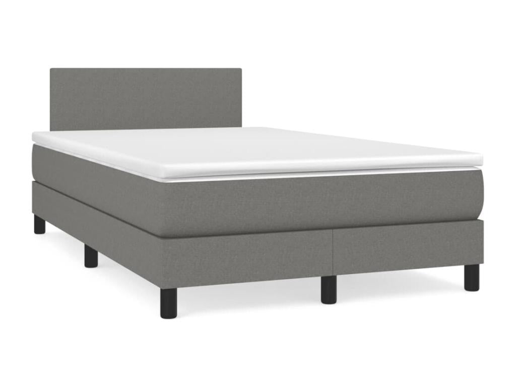 Gray Fabric Mattress, 120 x 190 cm