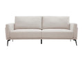 Beige Velvet Sofa