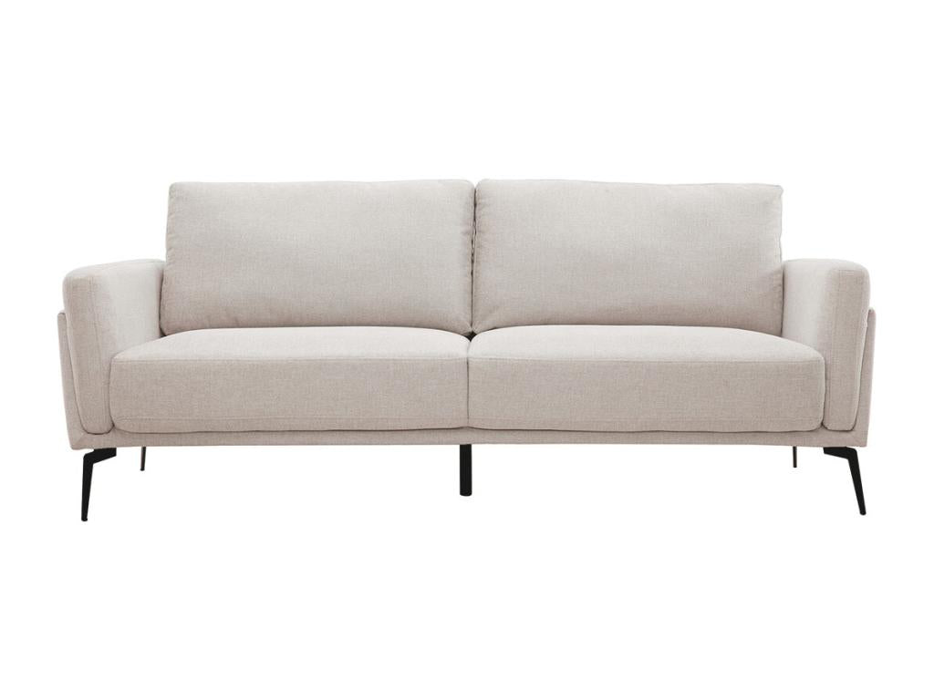 Beige Velvet Sofa