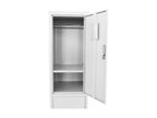 Gray Metal Wardrobe