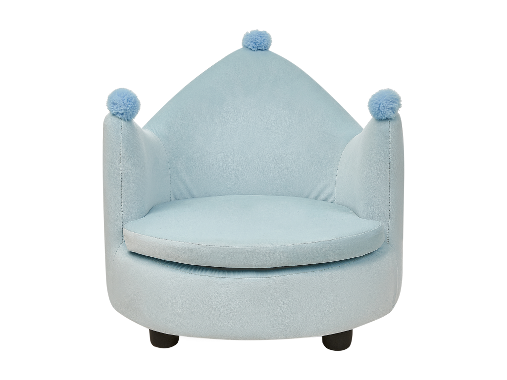 Blue Velvet Chair