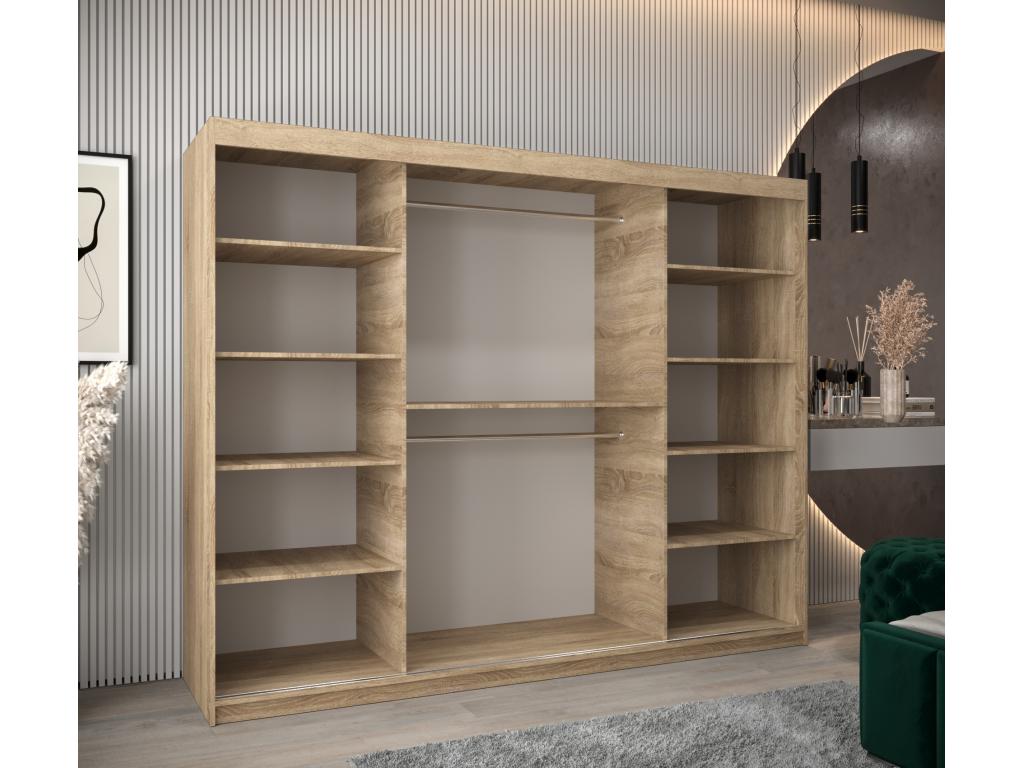 Beige Wardrobe, 250 x 62 x 200 cm