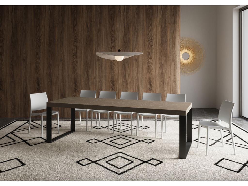 Anthracite Table, 90 x 160 cm