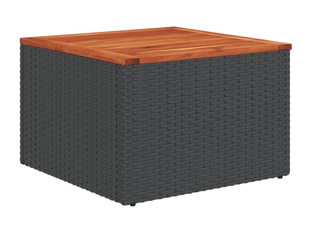 Black Woven Resin Wicker Outdoor Furniture Set - dlz1766582548902