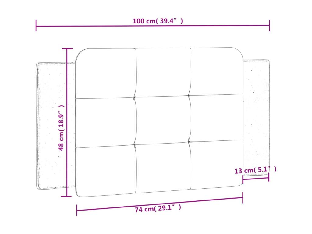 Black Faux Leather Bed