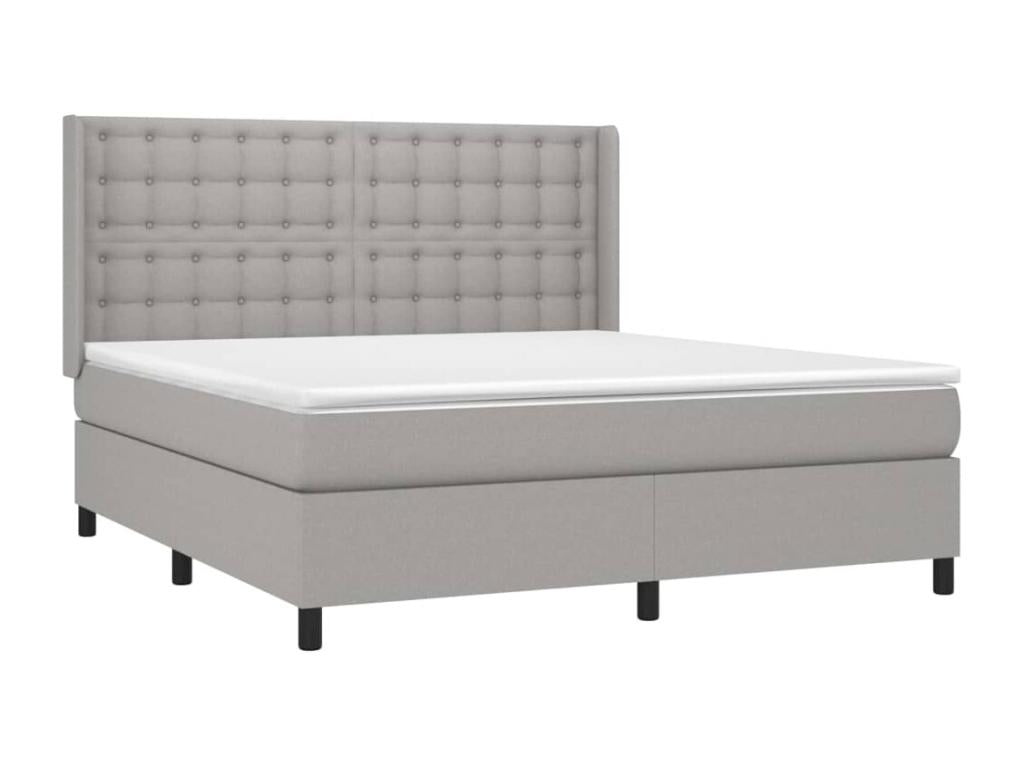 Gray Fabric Mattress, 160 x 200 cm