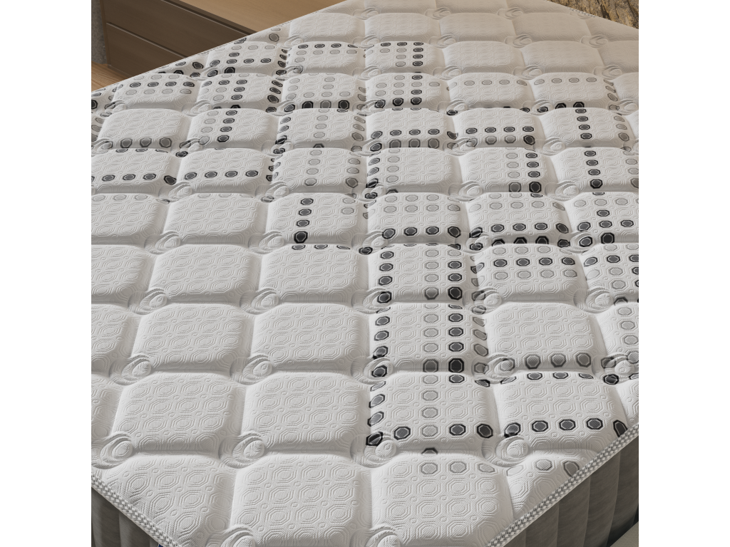 Gray Mattress, 20 cm Thick, 120 x 190 cm