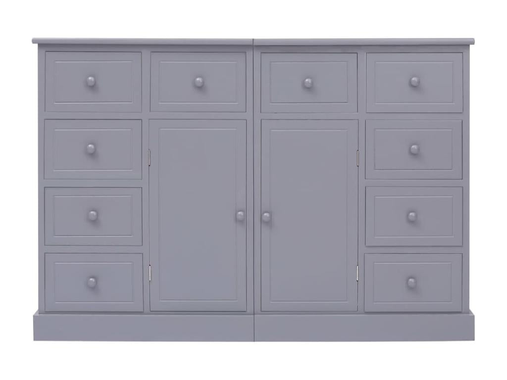 Gray Sideboard, 113 x 30 x 79 cm