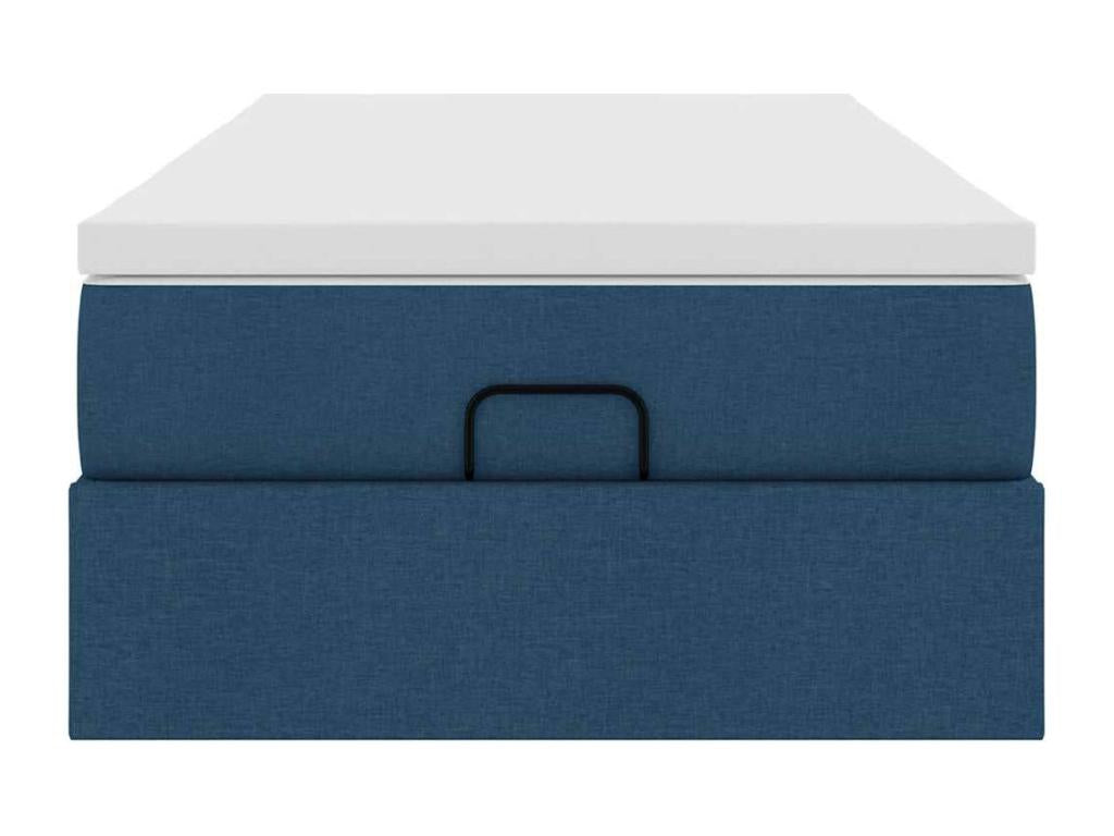 Blue Fabric Mattress, 90 x 190 cm