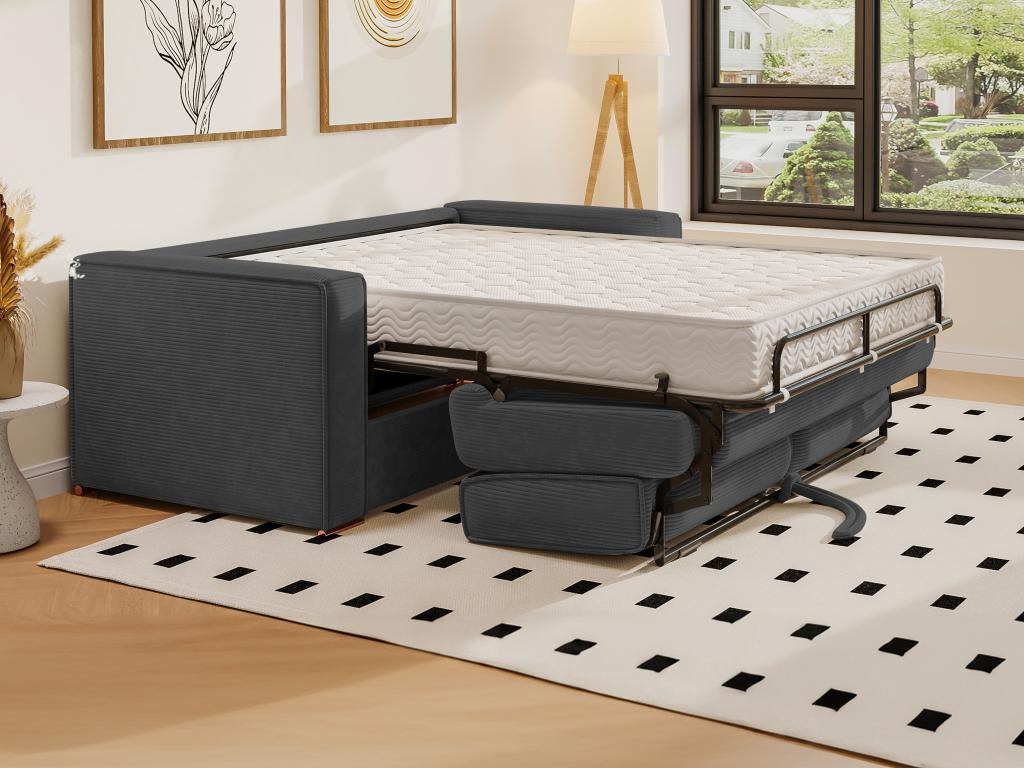Anthracite Velvet Mattress