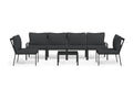 Black Outdoor Furniture Set