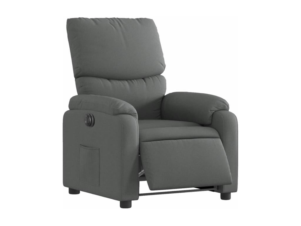 Gray Fabric Accent Chair - dlz1766582517635
