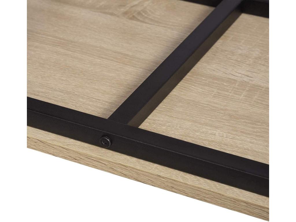 Beige Side Table, 55 x 36 x 59.5 cm