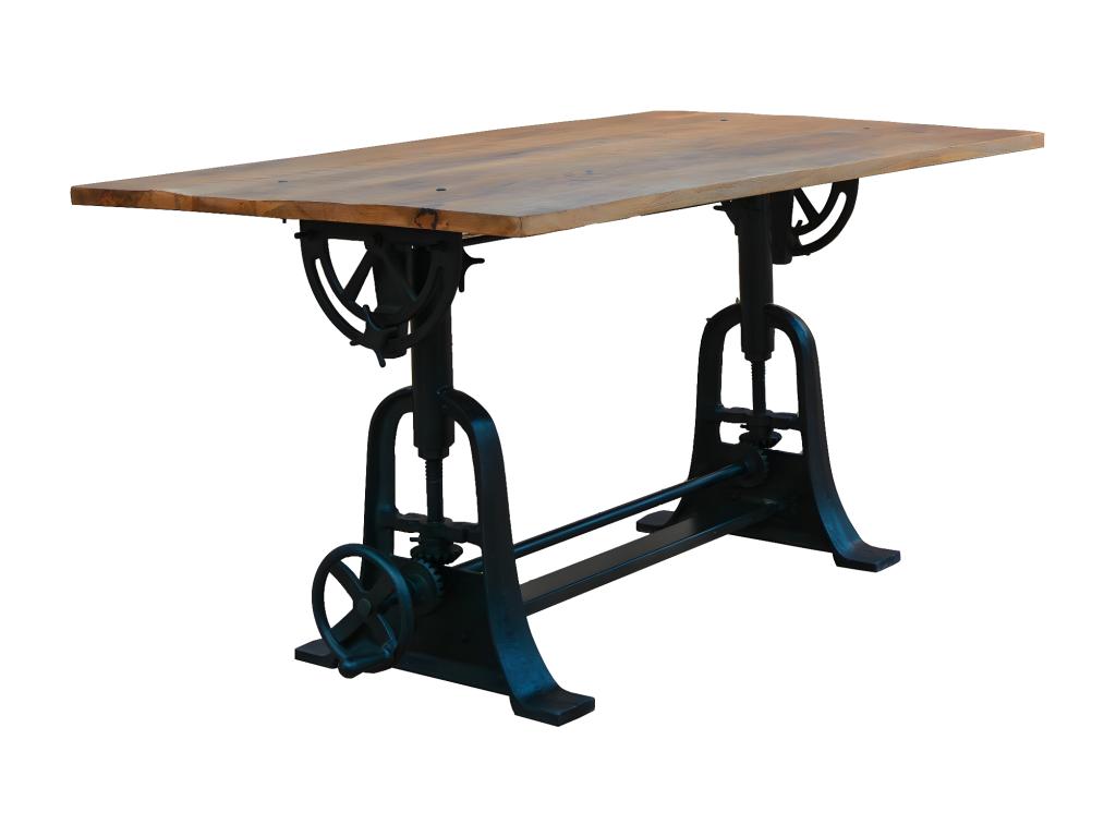 Black Solid Wood Table - dlz1766582081986