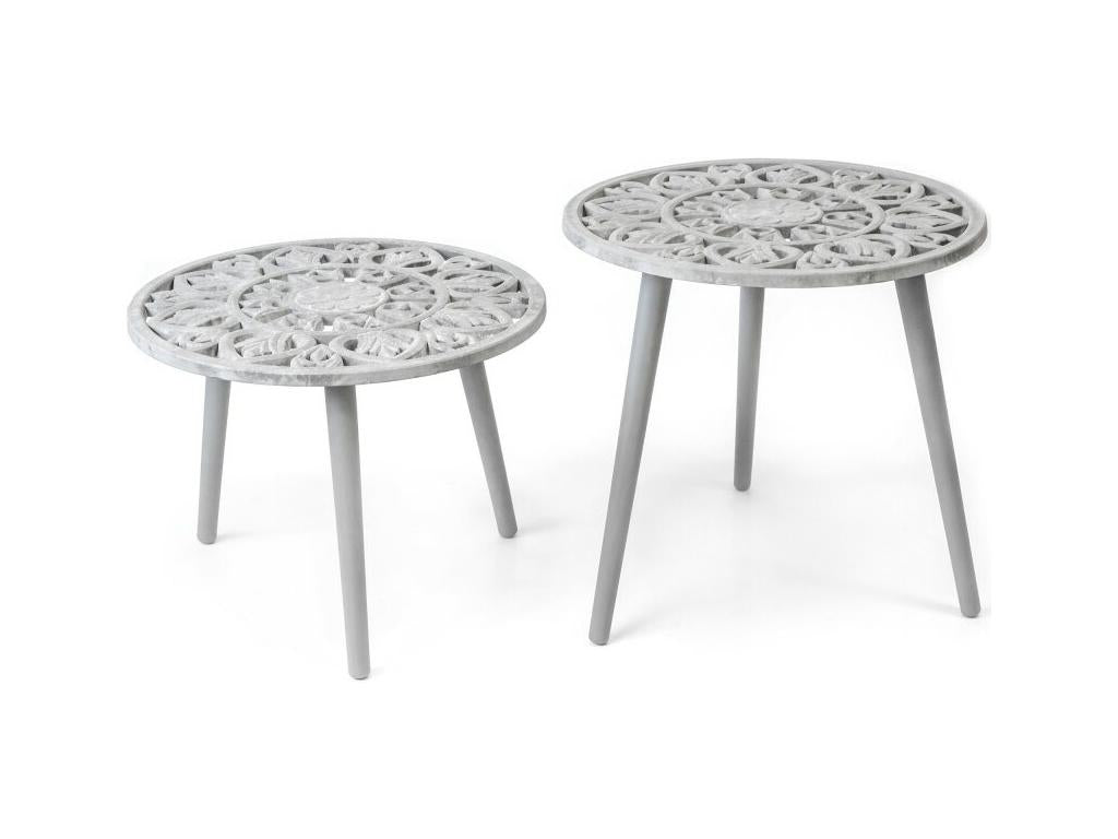 Gray Coffee Table, 35.5 x 48 cm