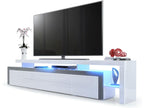 White TV Stand, 52 x 227 x 35 cm