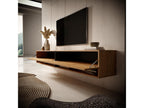 Brown Oak Wood TV Stand - dlz1766582560333