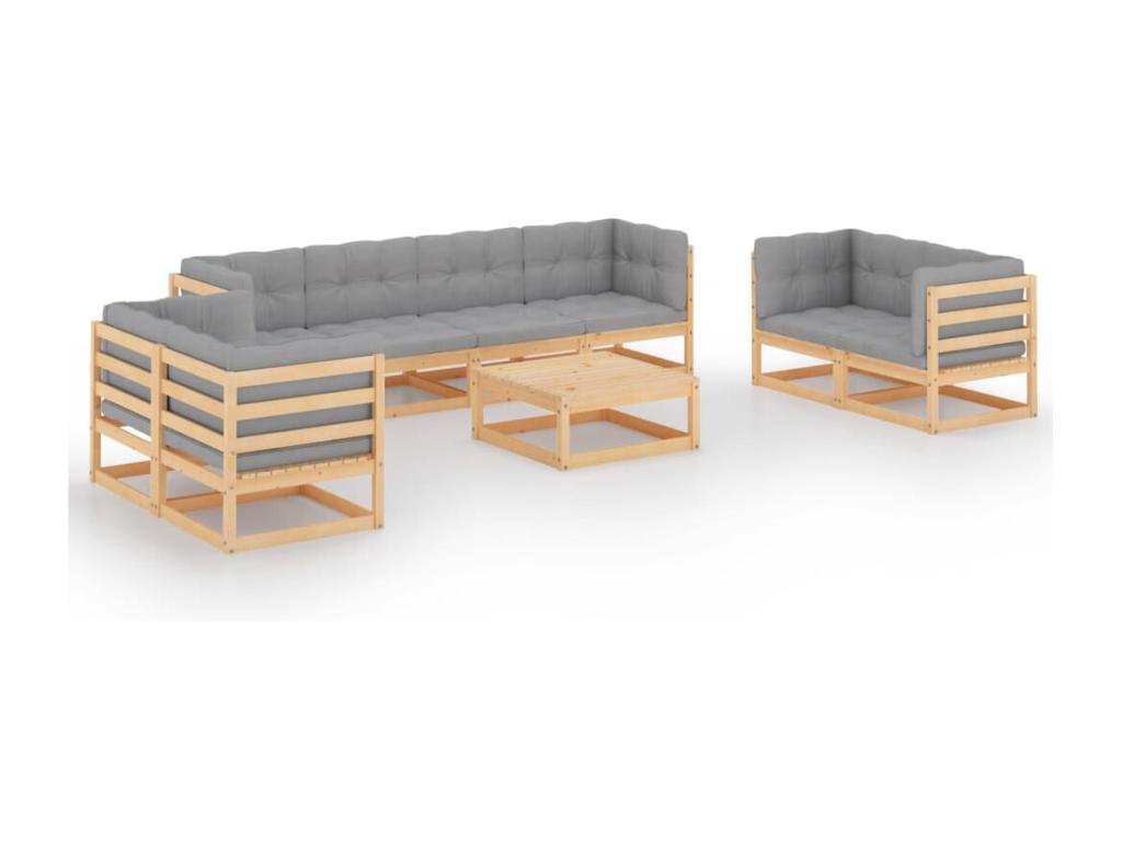 Brown Outdoor Furniture Set, 70 x 70 x 67 cm