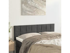 Gray Velvet Bed, 72 x 5 x 78 cm