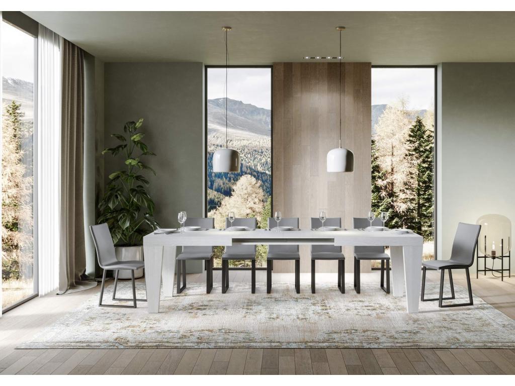 White Table, 90 x 160 cm