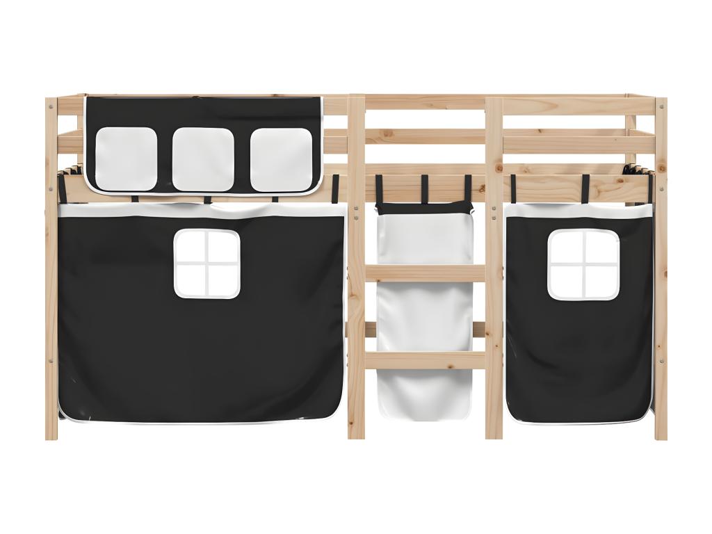 White Pine Wood Bed, 90 x 200 cm - dlz1766582429599