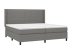 Gray Fabric Mattress, 200 x 200 cm