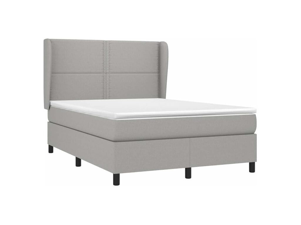White Fabric Mattress, 140 x 190 cm