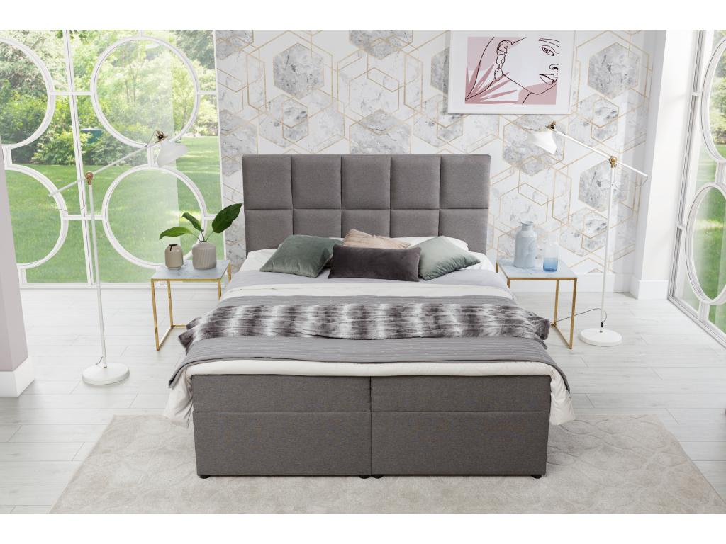 Beige Leather Mattress, 160 x 200 cm