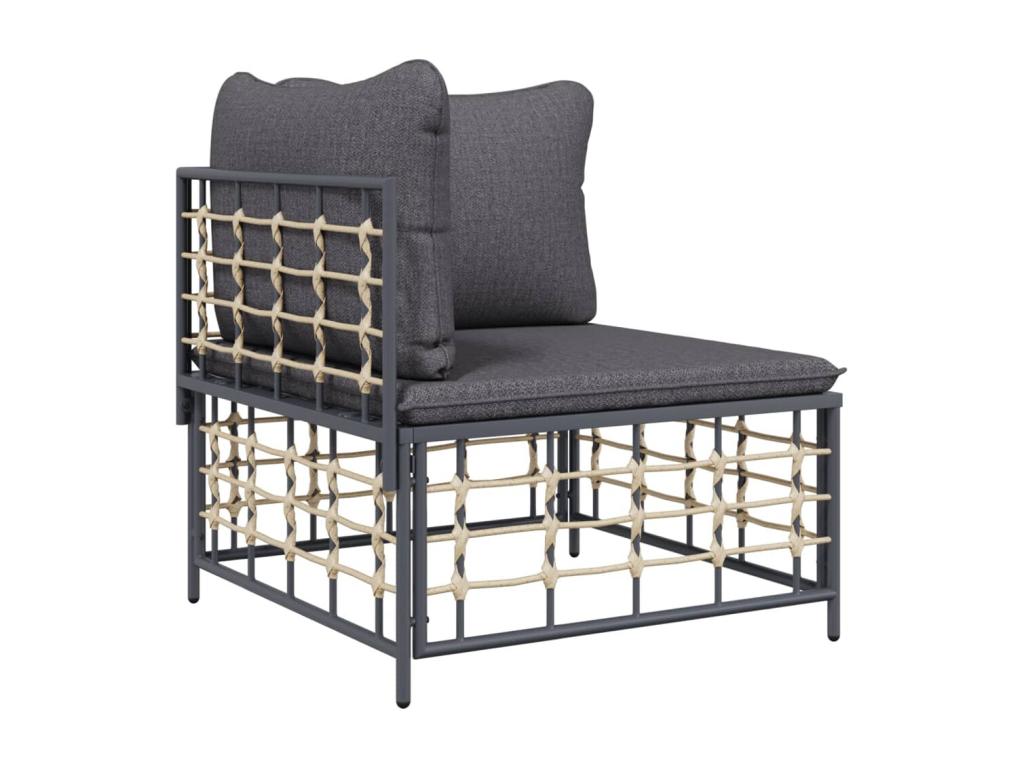 Gray Woven Resin Wicker Outdoor Furniture Set - dlz1766582379741
